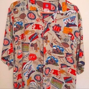 Vintage Denver Bronco’s Button Up shirt